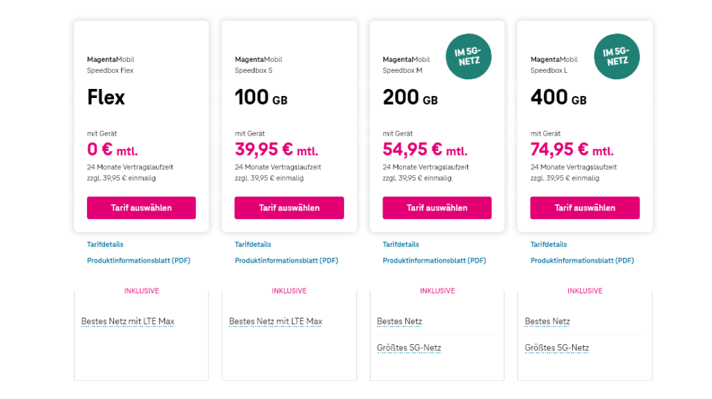 Telekom Speedbox Flex